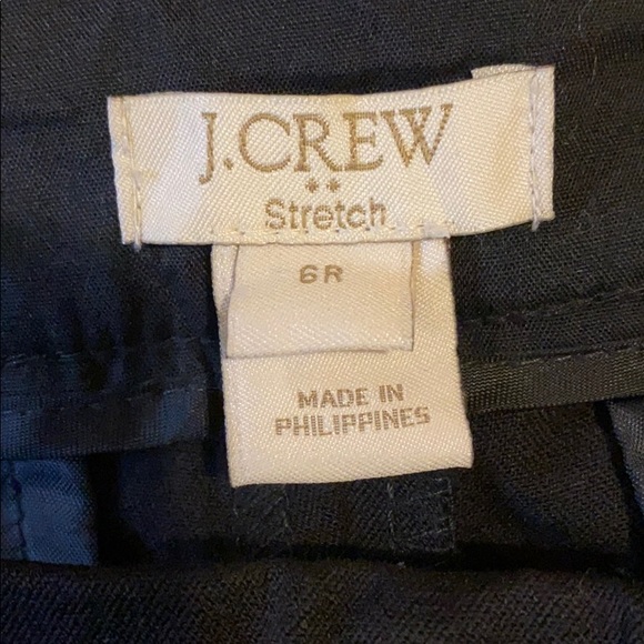 J Crew Black Full-length Stretch Pants - Picture 4 of 5